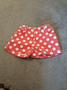 Mini boden polka dot shorts