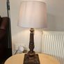 Wooden Finish Table Lamp Image 5