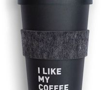Heybico - I Like My Coffee - Sustainable Travel Cup