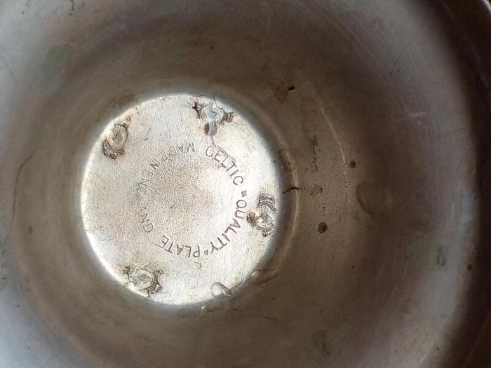 Vintage Silver plated Jam bowl