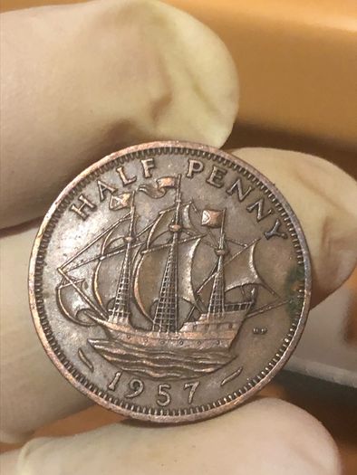 Elizabeth Halfpenny  x28 Pictures of each coin
