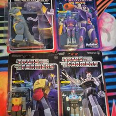Transformers Reaction Figure Bundle Lot Super 7