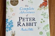The Complete Adventures of Peter Rabbit Beatrix Potter hardback book New