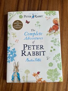 The Complete Adventures of Peter Rabbit Beatrix Potter hardback book New