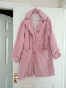 Soft pink  coat size 12 to 14