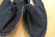 Ladies Black Canvas Shoes   for Sale