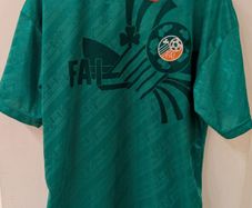 Authentic Score Draw x Ireland FAI 1994 jersey shirt large mens