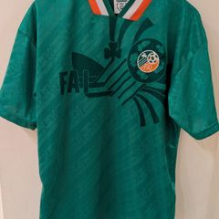 Authentic Score Draw x Ireland FAI 1994 jersey shirt large mens
