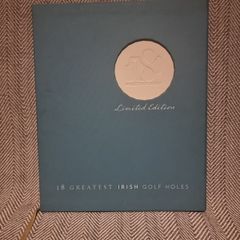 18 Greatest Irish Golf Holes .Limited Edition. No 294 of 5000. Published 2011(Hardcover)