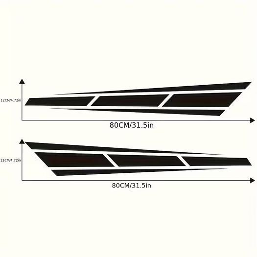 Vinyl Bonnet Stickers.