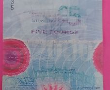 Northern Bank 1999 MILLENNIUM PLASTIC Five Pound note