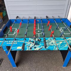 Used Multi Game Table with Billiards, Push Hockey, Foosball