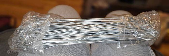 Bundle of Wire Ties Hooks