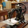 Antique Willcox & Gibbs Hand-Crank Sewing Machine, c.1894 Image 3