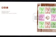 1998 Great Britain the Wildings Definitive Booklet Pane Royal Mail Addressed First Day Cover (FDC).