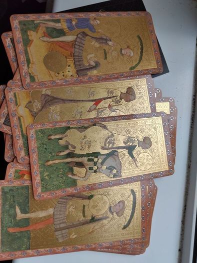 Visconti do Moderne tarot cards