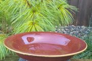 Glazed  Ceramic Bowl/Stand