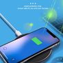 10W Wireless Fast Charger: Black Image 4