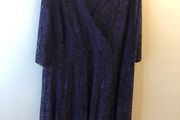 Yours purple dress (size 24)