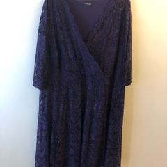 Yours purple dress (size 24)