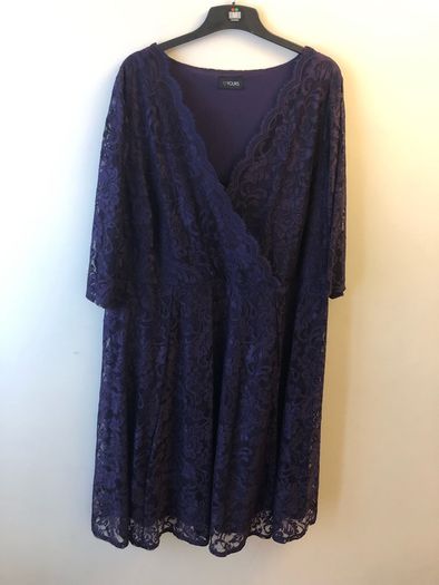 Yours purple dress (size 24)