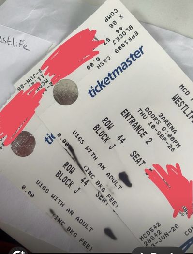westlife tickets