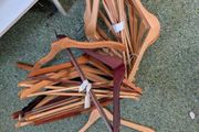 Bundle of Wooden Hangers