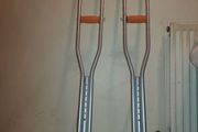 Adjustable Underarm Crutches (Pair)