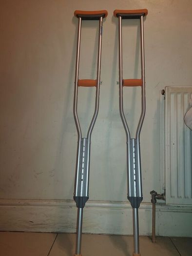 Adjustable Underarm Crutches (Pair)