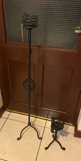 NEW Cast Iron Candle Holders by Heritage Ironworks