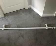 IKEA Wooden Curtain Pole 158 cm