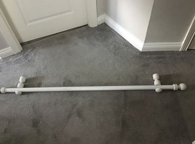 IKEA Wooden Curtain Pole 158 cm