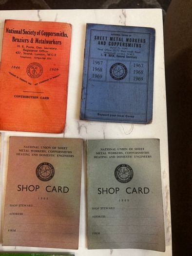 Selection of National Union Metal Workers books