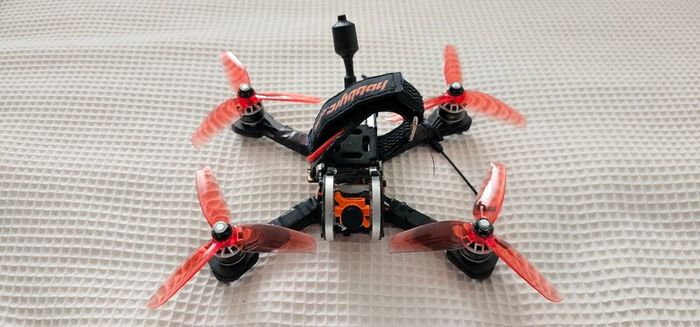 Armattan Japalura 4 inch quadcopter with spare parts and two batteries