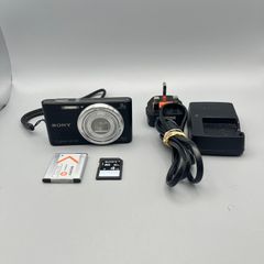 Sony DSC-W730 16.1MP Digital Camera Black Tested - Full Kit