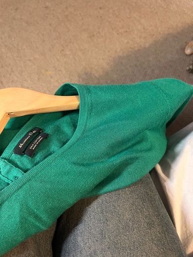 Massimo Dutti silk/cotton jumper