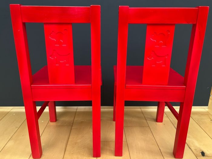Ikea Kritter kids table and chairs