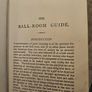 The Ball Room Guide. By Lucie H. Armstrong.  Minature Rare Hardback In Good Condition.  See Photos For Same. Image 3