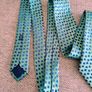 Charvet silk designer tie made in France in good condition with a small crease see last photo FREE STANDARD POSTAGE INCLUDED Image 6