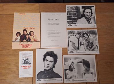 1986 About Last Night Press Kit