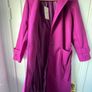Rosy Days purple belted coat Image 8