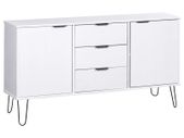 Sideboard New York Range White Solid Pine Wood