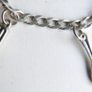 Vintage  Sterling Silver 925 Charm Bracelet 14,60g - length 7" Image 4