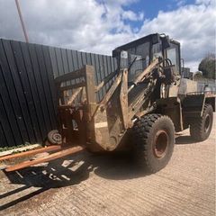 JCB 410  wheel loader forklift EX MOD For sale
