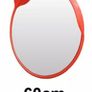60cm Driveway Convex Curved Safety Mirror Image 4