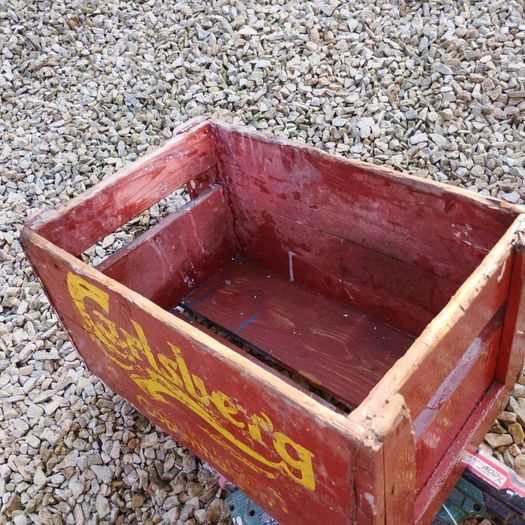 Calsberg vintage crate