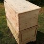 Antique Irish Pine Dowry Chest - Vernacular Irish Pine Furniture - Antique Irish Blanket Chest - Antique Irish Country Furniture Image 3