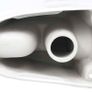 WC Ceramic Toilet Bathroom Round Toilet Bottom Water Flow White Image 7