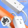 LDNIO Power Extension Desktop Power Strip & 65W USB C Charger With 2 USB-C & 2 USB-A Ports Fast Charge For Desktop Power Strip For Laptop/ Macbook/ Ipad/ Camera/ Cell Phone Image 5