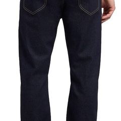 Lee Men's Jeans, Rider, Slim Fit, Straight, Black, XXL, 38/32